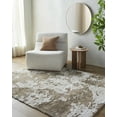 thumbnail image 6 of Better Homes & Gardens Brown Abstract High/Low Shag Area Rug, Brown, 5'3" x 7, 6 of 6