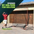 thumbnail image 2 of GoSports Golf Practice Hitting Net - Huge 10' x 7' Size - Designed by Golfers for Golfers, 2 of 6