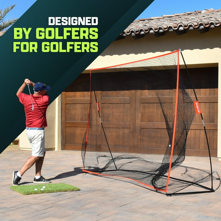 GoSports, Golf Practice Hitting Net, 10'x7' size, Designed for