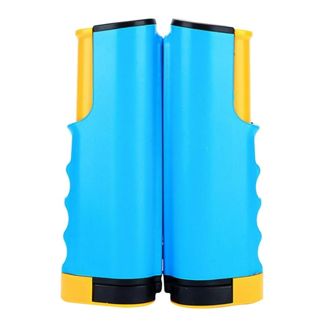 Extendable Table Tennis Net for , Table Tennis Portable Travel Holder Net for All Table Tennis Tables - Blue, 19x14cm