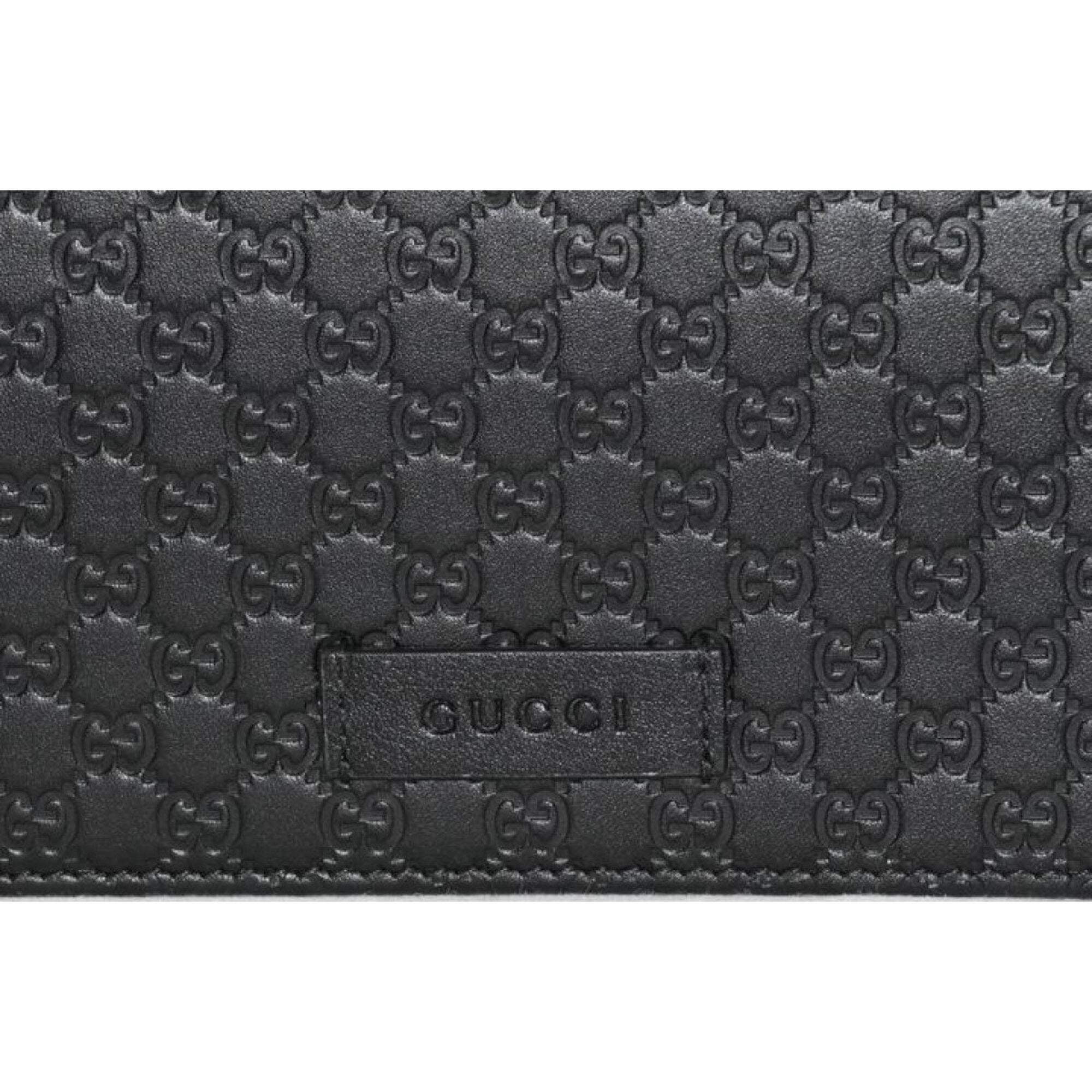 Gucci Womens GG Logo Black Wallet Crossbody Handbag 466507 Gucci Womens GG Logo Black Wallet Crossbody Handbag 466507
