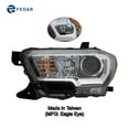 thumbnail image 1 of Halogen Headlight w/o DRL w/ Fog Lamp Fit 2016 2017 Toyota Tacoma Left Side, 1 of 3