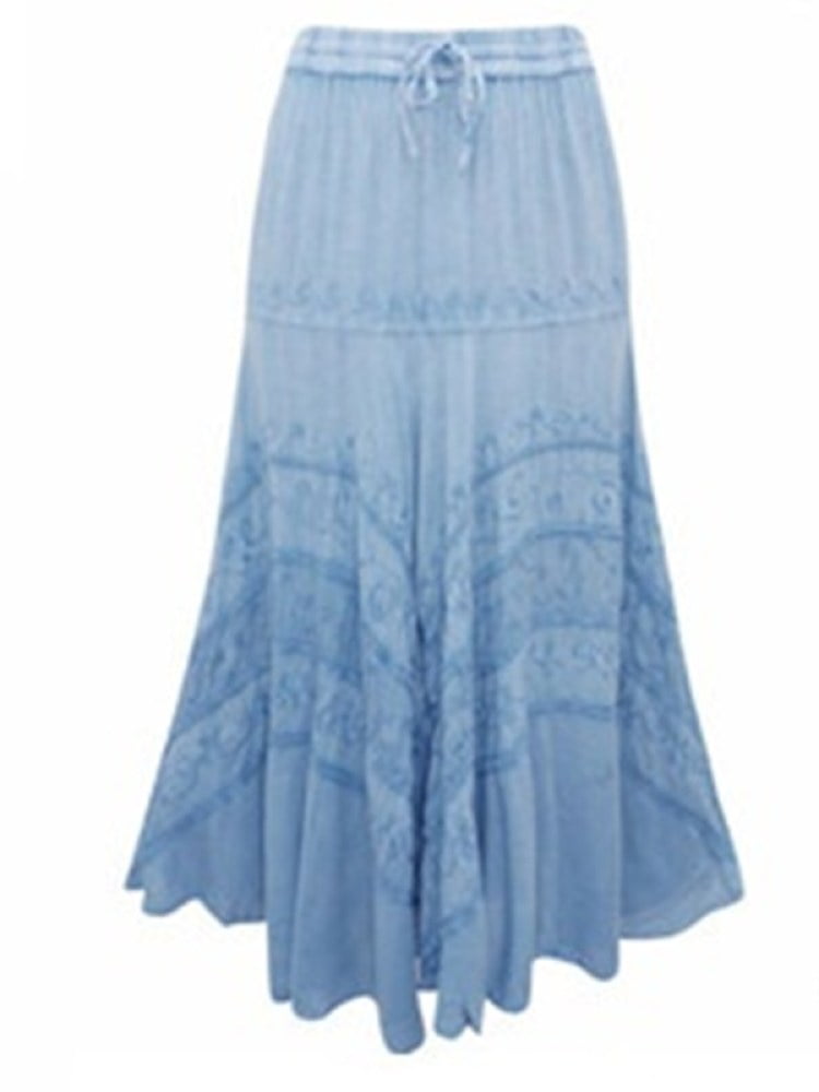 walmart long maxi skirts