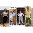thumbnail image 7 of WellSize Plus Size Capris Pants for Women Lightweight Casual Joggers with Pockets Loose Fit High Waisted Pants, 7 of 7