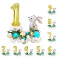 thumbnail image 1 of Washranp 33Pcs Easter Cartoon Rabbit Balloon,No Odor 40inch Number Balloons Party Supplies Decoration, 1 of 2