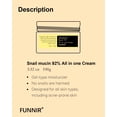 thumbnail image 2 of Crema hidratante FUNNIR Snail Mucin 92% 100 ml para toda la piel, 2 of 6