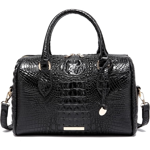 NCY Top-Handle Crocodile Purses For Women Crossbody Leather Bags Trendy Large Capacity Tote with Shoulder Strap