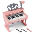 thumbnail image 1 of Costway 13 in Height Mini Keyboard Piano for Kids 25 Keys Electric Piano w/Music Stand & Microphone, 1 of 10