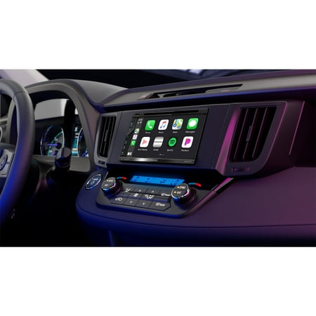 Kenwood - 6.8" Navigation Receiver - Black