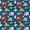 Dark Blue, variant on Castle Fairy Playful Race Car Twin Sheet Sets 3pcs for Kids, Checkered Flag Bedding for Modern Room, Bright Blue