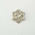 thumbnail image 2 of Pin Broche Bufanda Cristal de diamantes de imitación 3.5x3.5cm Clip para bufanda Salvador anillo de la bufanda, 2 of 7