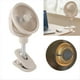 thumbnail image 1 of Ventilador de Escritorio con Clip, Ventilador de Piso Telescópico Portátil, 4 Velocidades con Luz LED, Ventilador de Escritorio Oscilante con Clip, Recargable por USB, 1 of 5