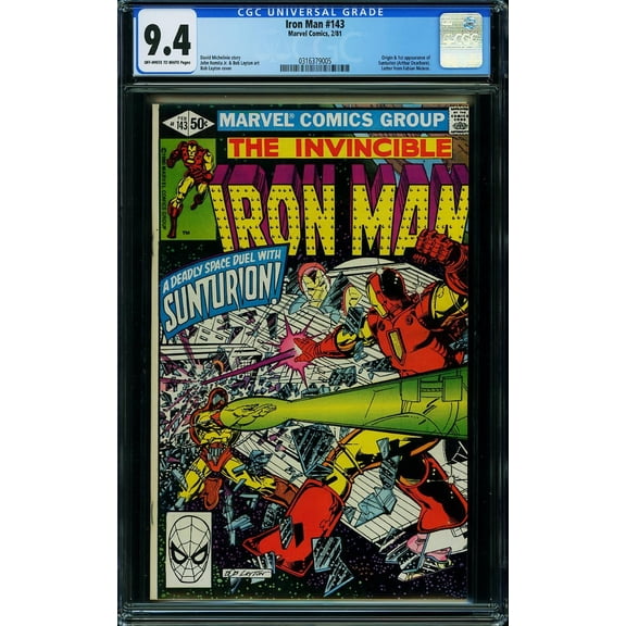 Iron Man #143 - CGC 9.4 Comic Book