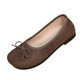 thumbnail image 1 of Zapatos Suaves para las Mujeres Cómodos de Moda Casual Primavera Color Sólido Plano de Tacón Bajo Zapatos Bowknot para las Mujeres, 1 of 8