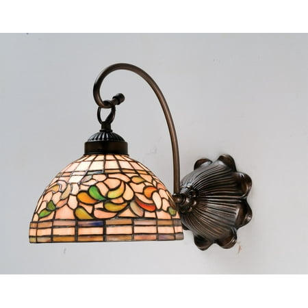 

8 in. Tiffany Turning Leaf Wall Sconce