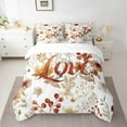 thumbnail image 2 of Castle Fairy Autumn Tree Leaves 7-Piece Twin Bedding Sets for Teens Women Men,Vintage Rustic Flower Bedding Comforter Set,Botanical Plants Breathable Sheet Sets,Breathable Home Decor, 2 of 8