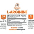 Genius Brand LArginine Nitric Oxide Booster for Workout Muscle Pump & Healthy Blood Pressure