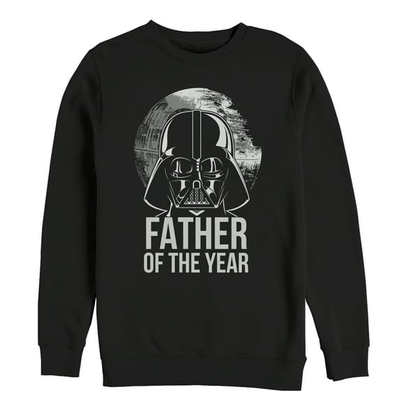 Men's Star Wars Darth Vader Father of the Year Sweatshirt Black Small