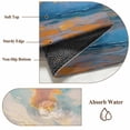 thumbnail image 6 of 3'x5' Area Rugs, Beach Sky Indoor Outdoor Area Rug for Living Room Bedroom, Oil Painting Modern Artwork Colorful Washable Bathroom Rugs Kitchen Floor Carpet Mats Home Decor Aesthetic, 6 of 8