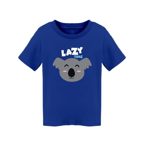 Cute Lazy Koala T-Shirt Toddler -Image by Shutterstock,  3 Toddler