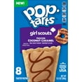 thumbnail image 3 of (3 pack) Pop-Tarts Girl Scouts Frosted Coconut Caramel Toaster Pastries, 13.55 oz, 8 count, 3 of 9