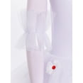 thumbnail image 6 of Alvivi Girls Ballet Dance Skirted Leotards Ballerina Costumes with Headdress Gymnastic Tutu Dress White 13-14, 6 of 7