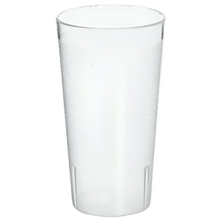 Winco Pebbled Tumblers, 16-Ounce, Clear