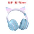 thumbnail image 4 of Auriculares con cable Cat Ear V5.1 Luz RGB Micrófono incorporado Ruido ligero de baja latencia Azul, 4 of 8