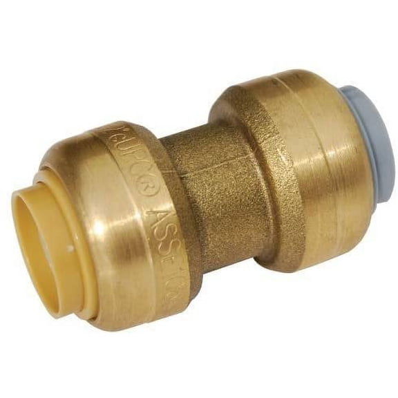 SharkBite Conversion Coupling - 1/2-Inch, Copper Finish