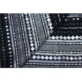 thumbnail image 4 of TRILOKI Stripe Fabric Black Embroidery Georgette 44, 38 Work Sewing DIY Crafting Fashion Design Fabric By The Yard, 4 of 4