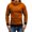 10#Orange, variant on JXMVOJ Men's Casual Hoodies Pullover Cotton Zip Sweatshirt with Pocket