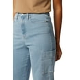 thumbnail image 4 of Levi Strauss Signature Women's and Women's Plus Heritage High Rise Utility Loose Straight Jean, Sizes 0-14, 4 of 6