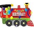 thumbnail image 2 of Burton & Burton Birthday Party Train Engine Shape Toy Foil Balloon, Multicolor, 37" (7793936), 2 of 2