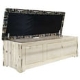 thumbnail image 4 of Montana Collection Blanket Chest, Woodland Upholstery, Clear Lacquer Finish, 4 of 5