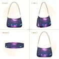 thumbnail image 7 of FORMRS Womens Shoulder Bag with Chain Strap Clutch Purse Cute Tote Handbag, Pink Neon Road, 7 of 7