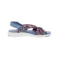 thumbnail image 2 of Ryka Womens  Floral Floral Hook & Loop Slide Sandals, 2 of 3