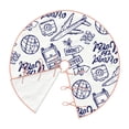 thumbnail image 3 of Kll World Travel2 Christmas Tree Skirt 30",Party Decorations Farmhouse For Christmas Decorations Holiday Party, 3 of 8