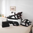thumbnail image 4 of Erosebridal Chic Minimalst Bedding Twin Size, Abstract Ombre Bedding Sets Twin Size, Geometry Striped Decor, Reversible, 4 of 5