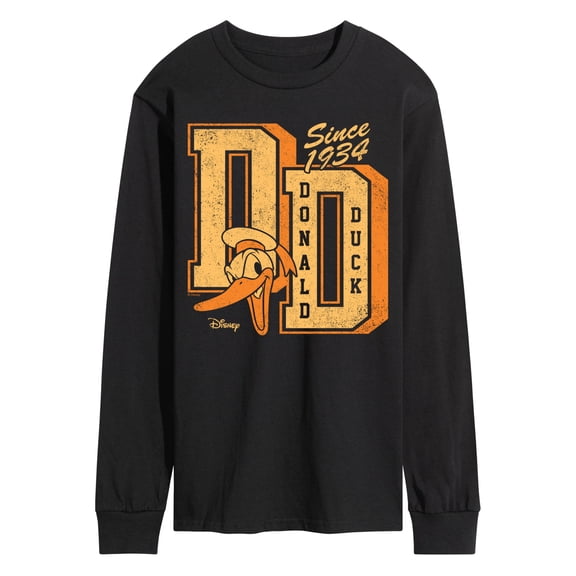 Disney - Donald Letterman - Men's Long Sleeve Graphic T-Shirt