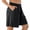 Black, variant on Only Moment Ladies Athletic Workout Shorts Cotton and linen 2026 Summer Casual Lounge Sleep Plaid Shorts Y2K Beach Bottoms Brick Red,2XL