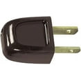 thumbnail image 2 of Cooper Wiring BP2601-6B-L 2-Pole & 2-Wire Lamp Cord Plug 10 Amp, Brown, 2 of 2