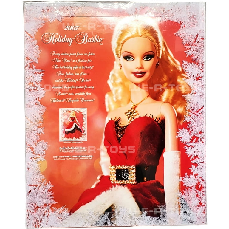 Mattel Barbie Limited Edition 2007 Holiday Collectible Doll - Main Image