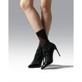thumbnail image 4 of Natori Leopard Print Floral Fusion Crew Socks - Womens - Female, 4 of 4