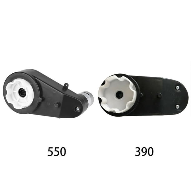 Boîte Vitesses RS390 RS550 Moteur Réducteur électrique RS390/RS550 12V - Haute Vitesse 12000-30000 Tr/min - Pour Voiture Enfant, Modélisme Moteur Voiture Enfant Couple élevé