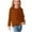 Orange, variant on HAiming Girls Plaid Tops Kids Casual Cute Round Neck Long Sleeve Tunic Tops 2025 Fall Winter Pullover Blouse Clothes