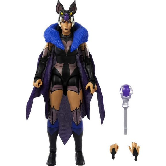 Masters of the Universe Origins Sorceress Evil-lyn Action Figure, 7-in Collectible Superhero Toys