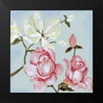 thumbnail image 2 of Ferry, Margaret 12x12 Black Modern Framed Museum Art Print Titled - Pastel Floral I, 2 of 5