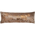 thumbnail image 2 of SAFAVIEH Edmee Abstract Pillow, 12" x 36", Potato Brown/Copper, 2 of 5