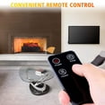 thumbnail image 6 of Electric Fireplace Log Set Heater, 21 Inch, with Remote Control, 8H Timer, Realistic Flame, 6 of 6