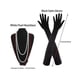 thumbnail image 5 of 26-27 Women's Accessories Accessories 20's Girl Costume 1920s Set Feather Jewellery, 5 of 5